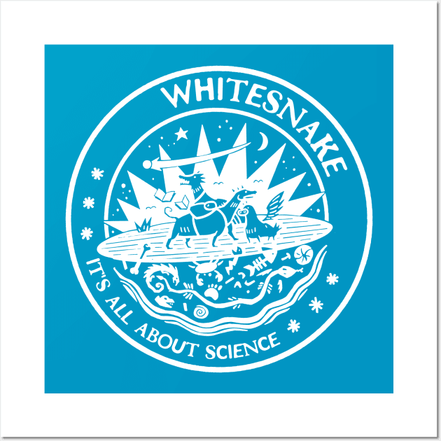 whitesnake all about science Wall Art by cenceremet